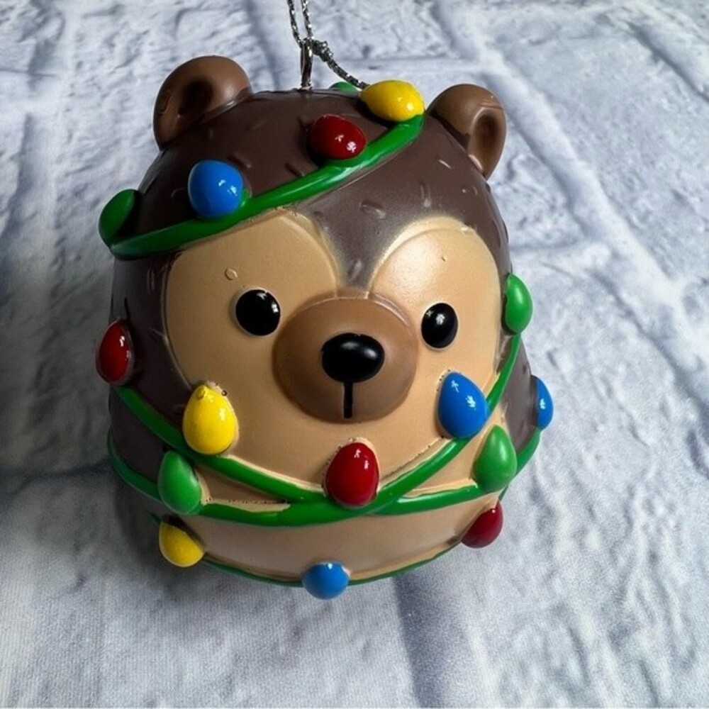 Limited edition squishmallow Christmas ornament. Kurt Adler ornament hedgehog